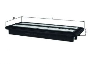 Knecht LX 3601 - Vzduchový filter