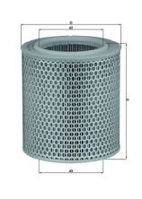 Knecht LX 478/1 - Vzduchový filter