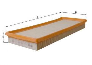 Knecht LX 522 - Vzduchový filter