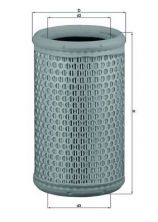 Knecht LX 646/1 - Vzduchový filter