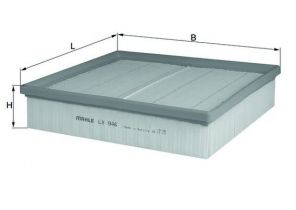 Knecht LX 946 - Vzduchový filter