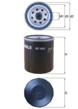 Knecht OC 1053 - Olejový filter -