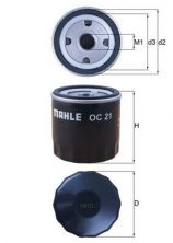 Knecht OC 21 - Olejový filter -