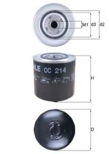Knecht OC 214 - Olejový filter -