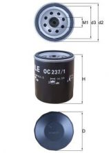 Knecht OC 237/1 - Olejový filter -