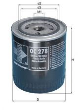 Knecht OC 278 - Olejový filter -