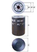 Knecht OC 297 - Olejový filter -
