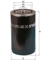 Knecht OC 320 - Olejový filter -