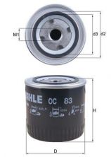 Knecht OC 83 - Olejový filter -