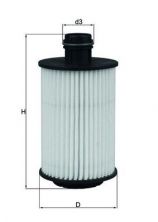 Knecht OX 1012D - Olejový filter -