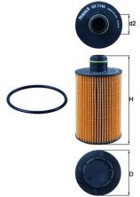 Knecht OX 1145D - Olejový filter -