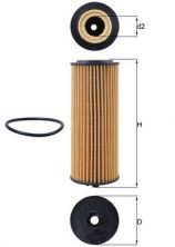 Knecht OX 1162D - Olejový filter -