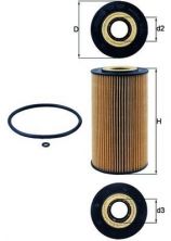 Knecht OX 169D - Olejový filter -