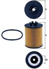 Knecht OX 173/2D - Olejový filter -