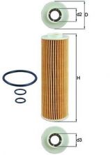 Knecht OX 183/5D - Olejový filter -