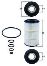 Knecht OX 345/7D - Olejový filter -