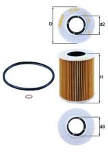 Knecht OX 369D - Olejový filter -