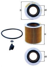 Knecht OX 387D1 - Olejový filter -