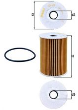 Knecht OX 415D - Olejový filter -