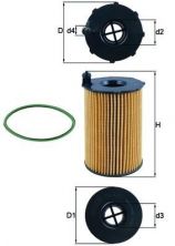 Knecht OX 420D - Olejový filter -