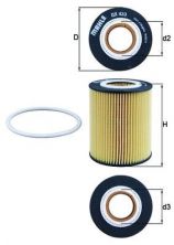 Knecht OX 433D - Olejový filter -