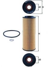 Knecht OX 775D - Olejový filter -