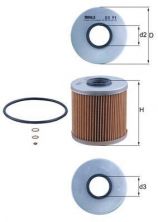Knecht OX 91D - Olejový filter -