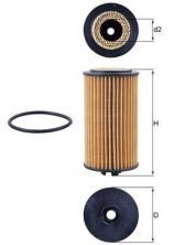 Knecht OX 978D - Olejový filter -