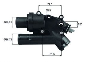 Mahle TH 46 83 - Termostat -