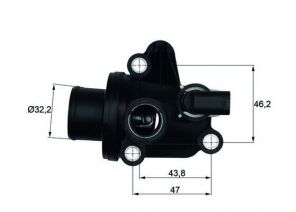 Mahle TI 12 87 - Termostat -