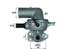 Mahle TI 133 88D - Termostat -