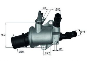 Mahle TI 143 88 - Termostat -