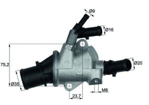 Mahle TI 148 88 - Termostat -