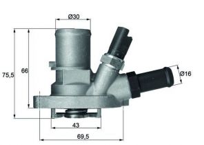 Mahle TI 149 88 - Termostat -