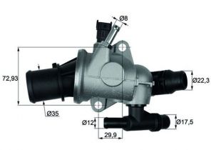 Mahle TI 152 88 - Termostat -