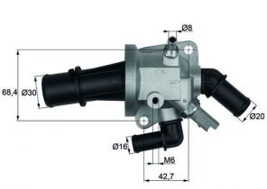 Mahle TI 153 88 - Termostat -