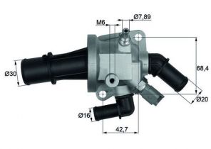 Mahle TI 164 88 - Termostat -