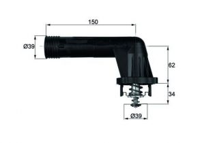 Mahle TI 20 95 - Termostat -