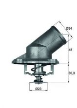 Mahle TI 224 92 - Termostat -