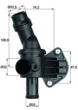 Mahle TI 8 87 - Termostat -