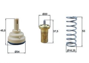 Mahle TX 181 95D - Termostat -