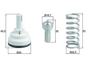 Mahle TX 182 87D - Termostat -