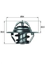 Mahle TX 3 87D - Termostat -