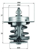 Mahle TX 63 83 - Termostat -