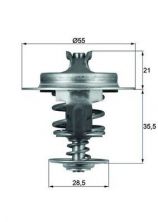 Mahle TX 67 83D - Termostat -