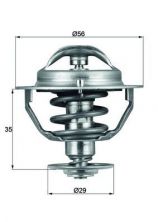 Mahle TX 73 82D - Termostat -
