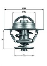 Mahle TX 93 79D - Termostat -