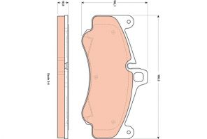 TRW GDB1859 - Brzdové platničky -
