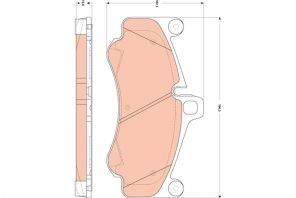 TRW GDB1863 - Brzdové platničky -
