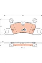 TRW GDB1875 - Brzdové platničky -